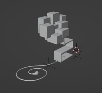 Table Lamp Low-poly 3D model_12