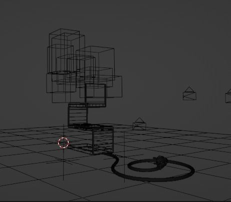 Table Lamp Low-poly 3D model_21