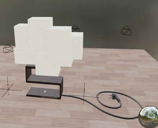 Table Lamp Low-poly 3D model_18