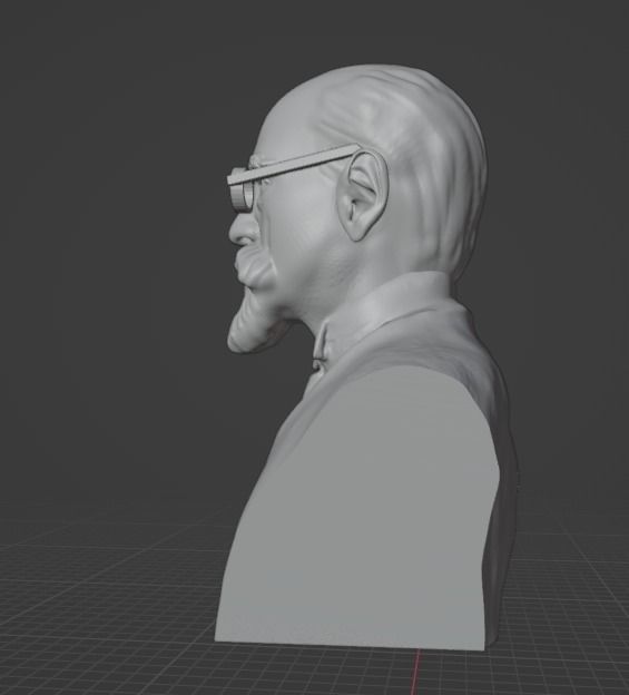 Edmund Husserl 3D print model_5