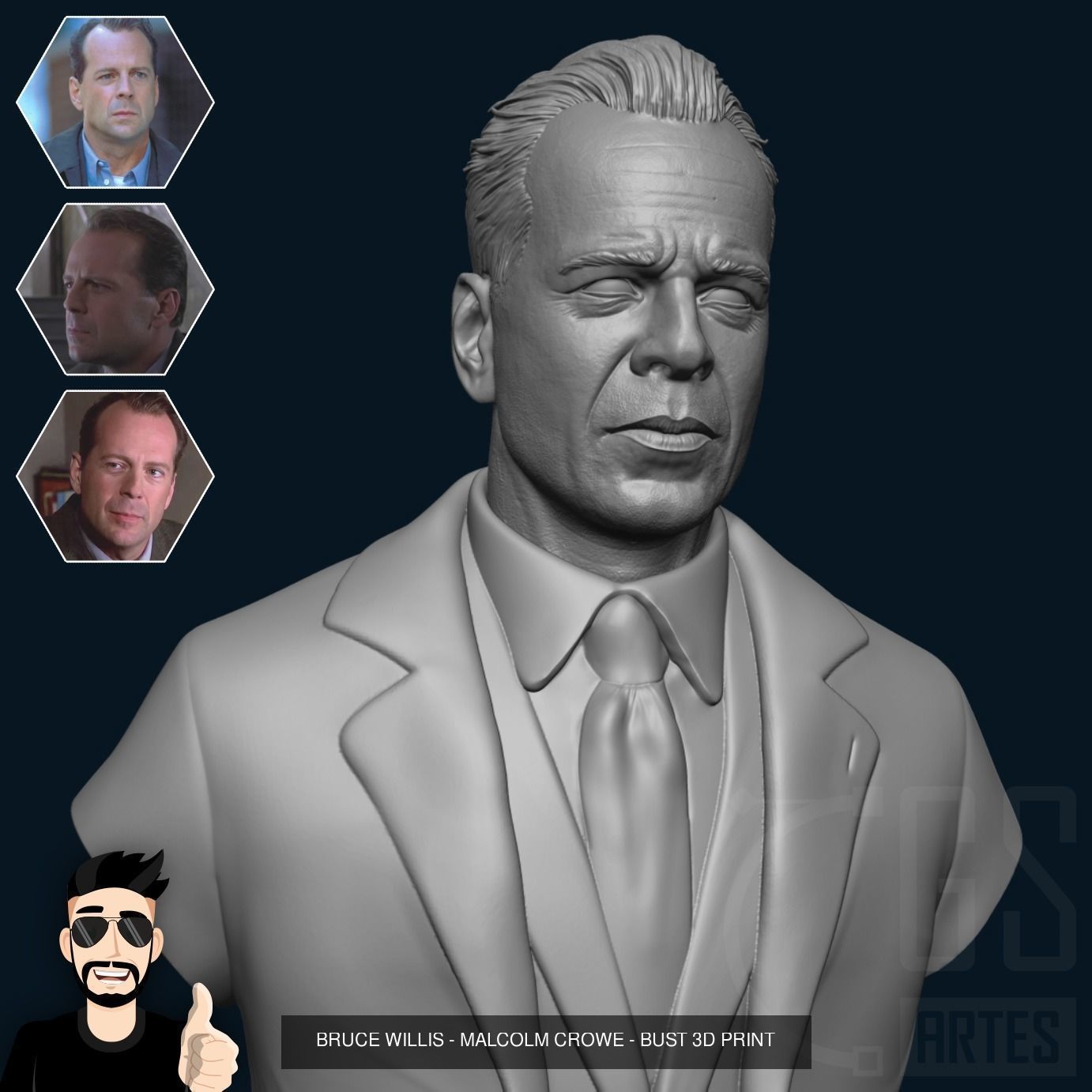 Hollywood group 3d model collection cgtrader