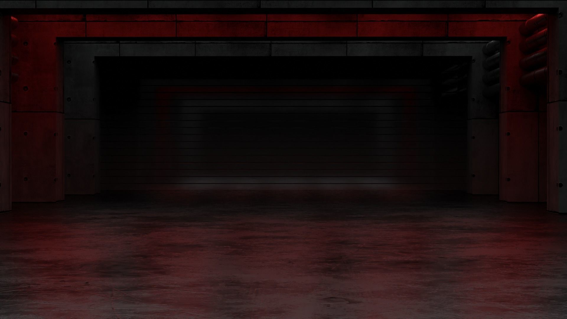 Ready 3D Garage Model 3D model_2