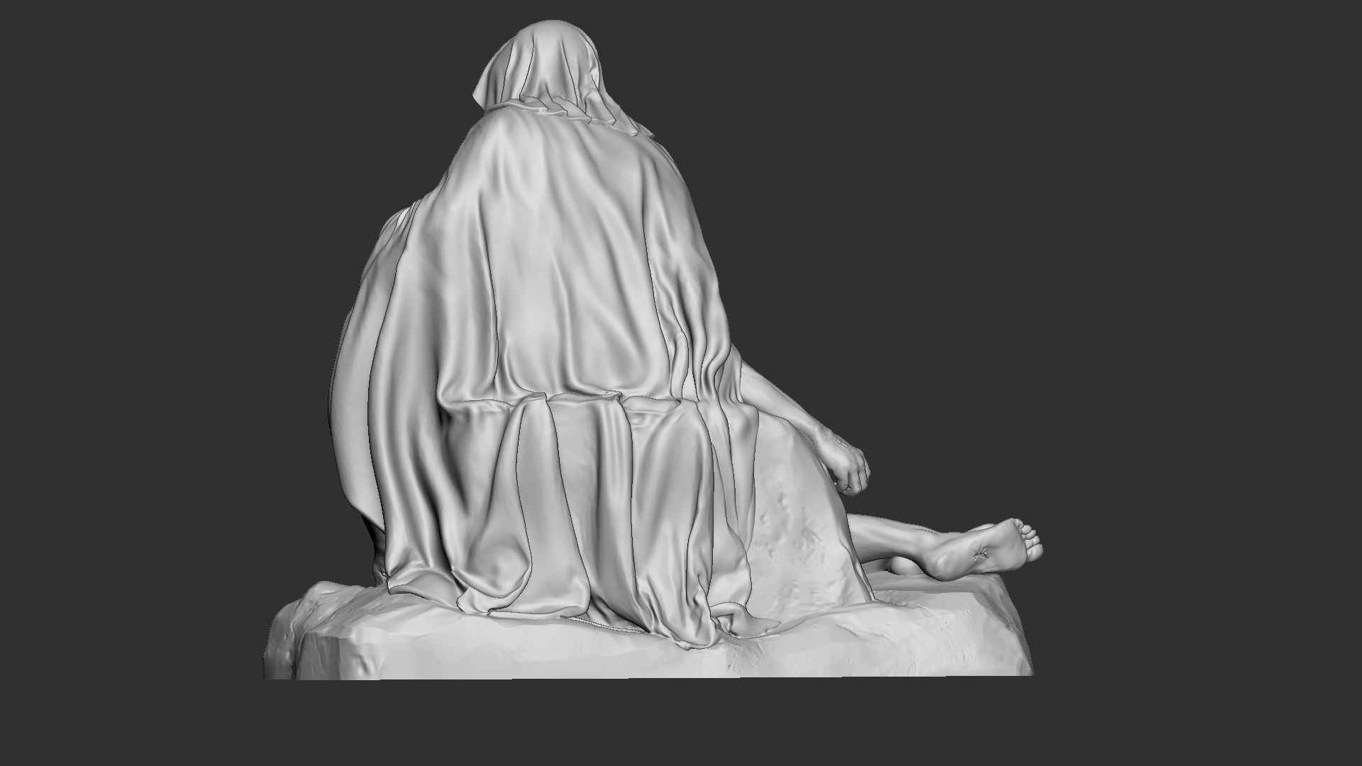 Jesus Sculpture 09 3D print model_32