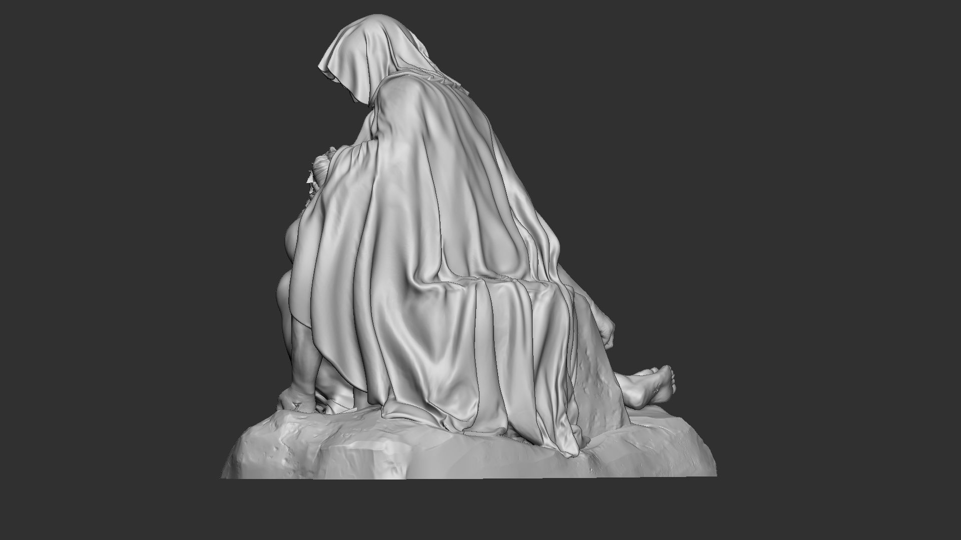 Jesus Sculpture 09 3D print model_31