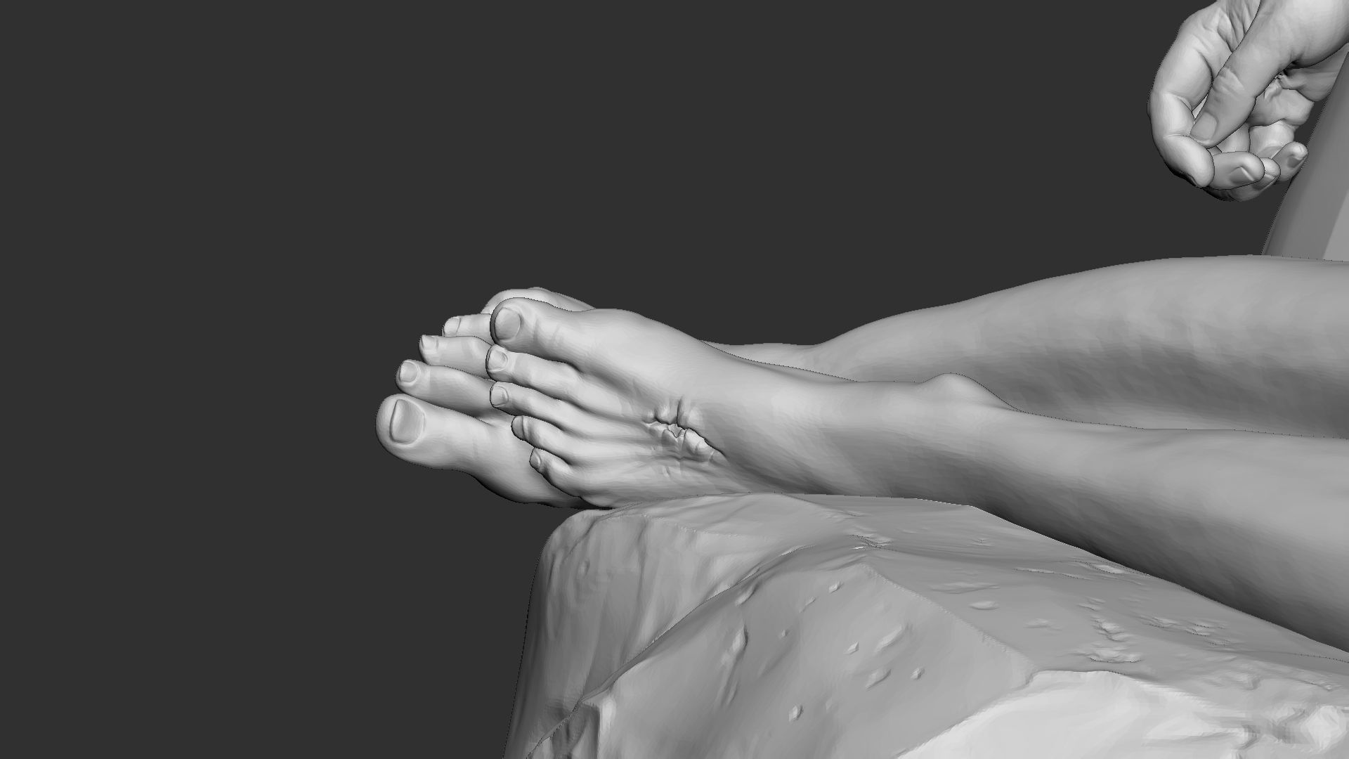 Jesus Sculpture 09 3D print model_17