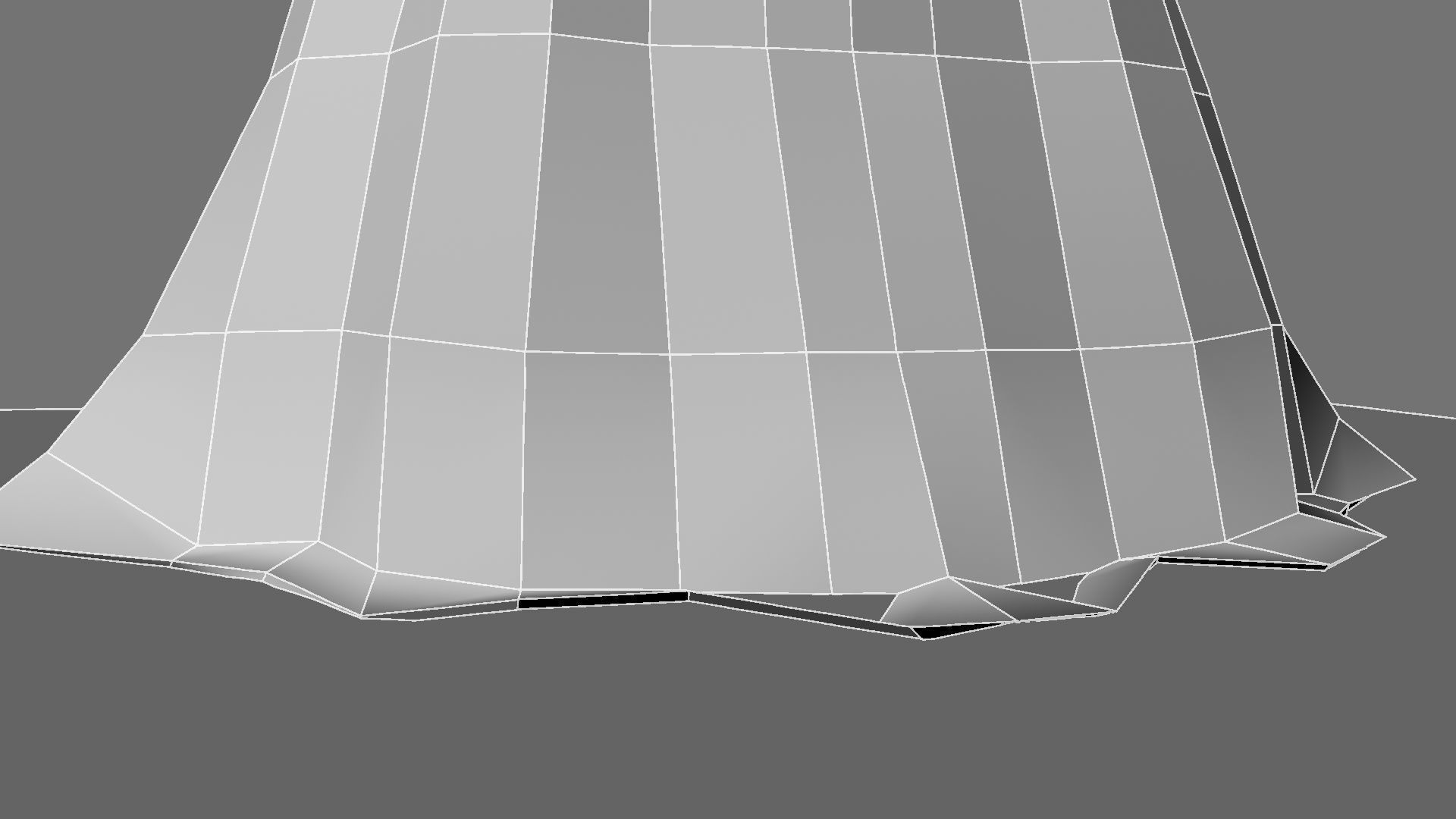 Queen woman in golden dress 3D model_43