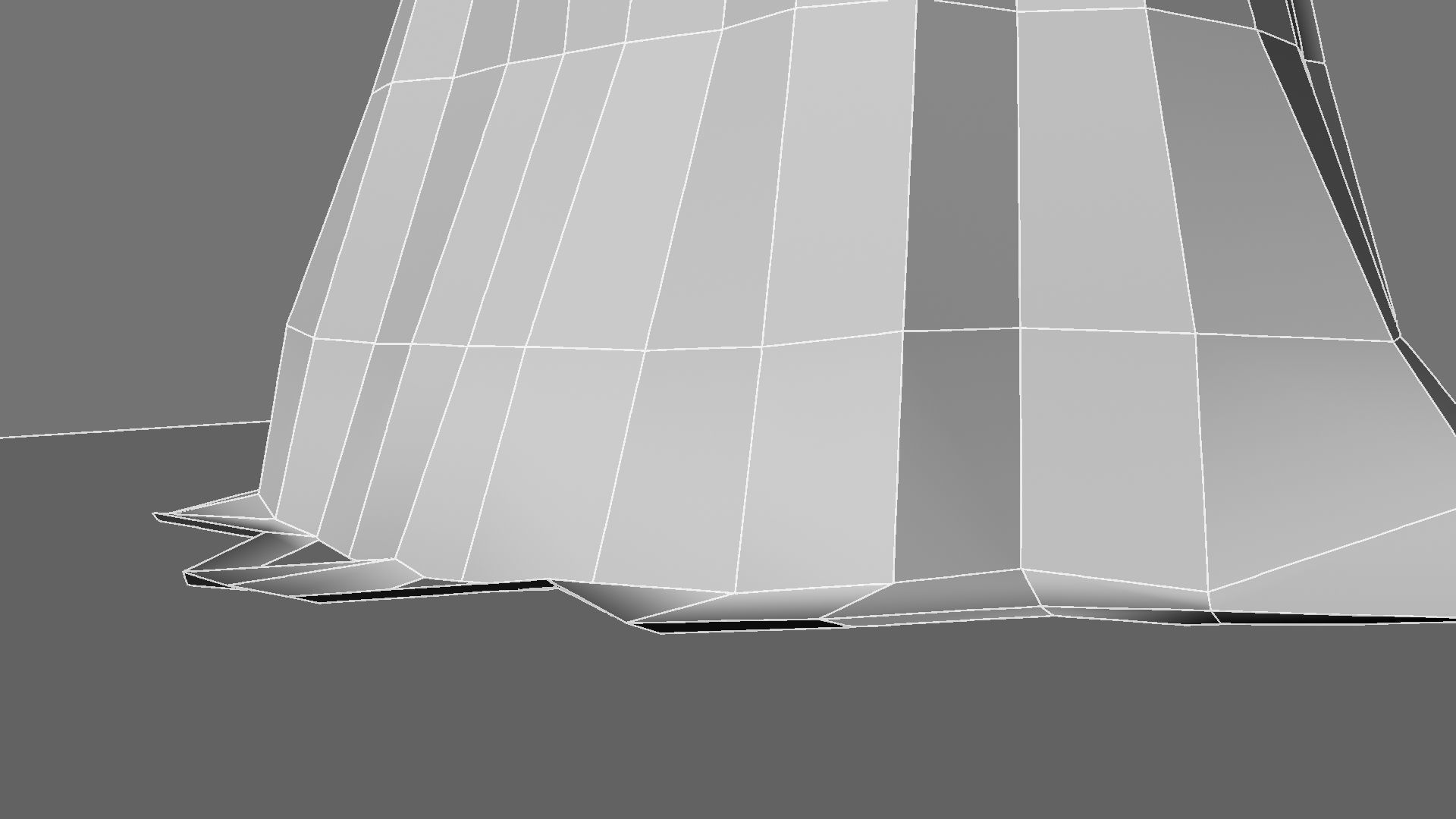 Queen woman in golden dress 3D model_42