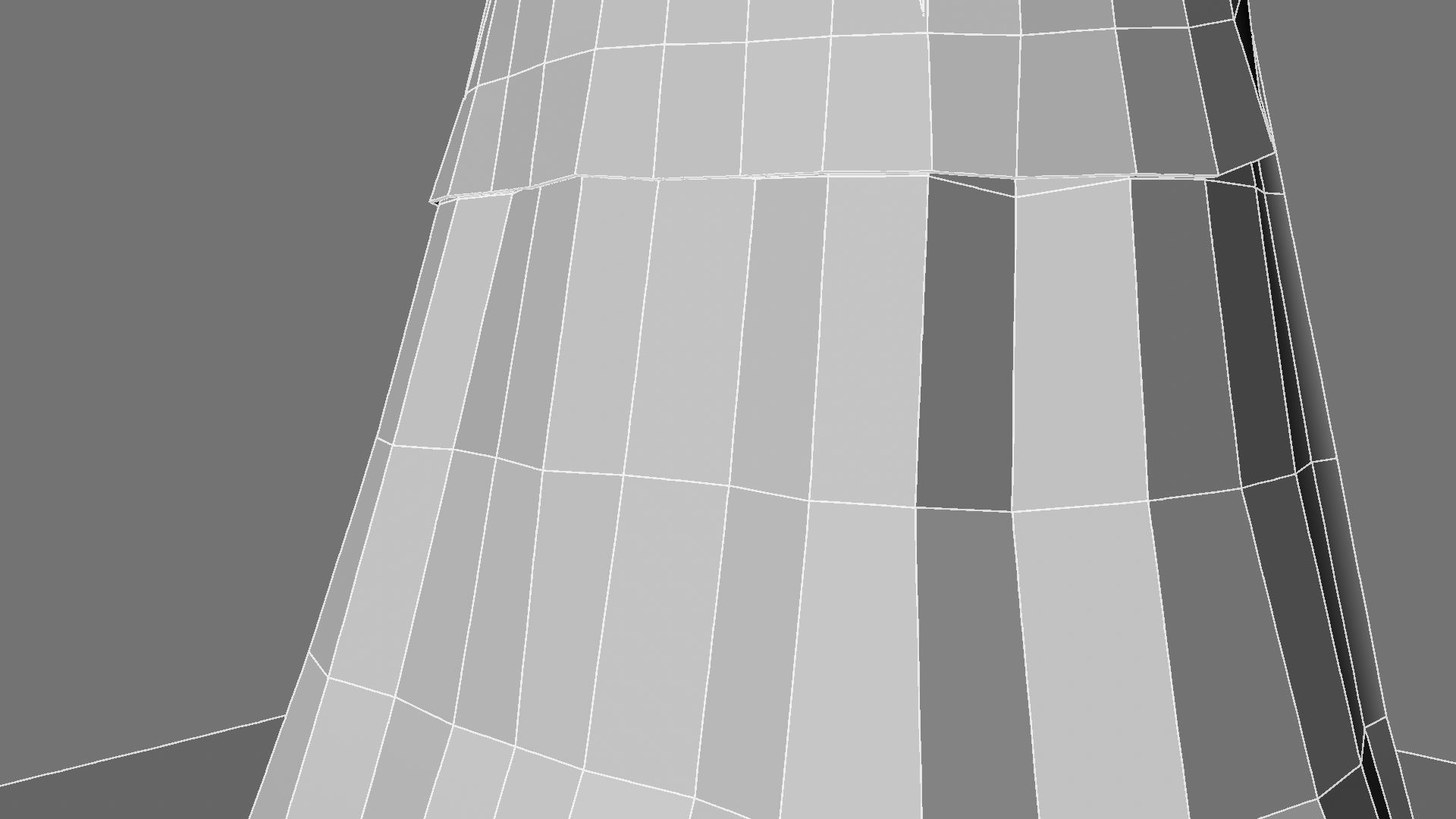 Queen woman in golden dress 3D model_36