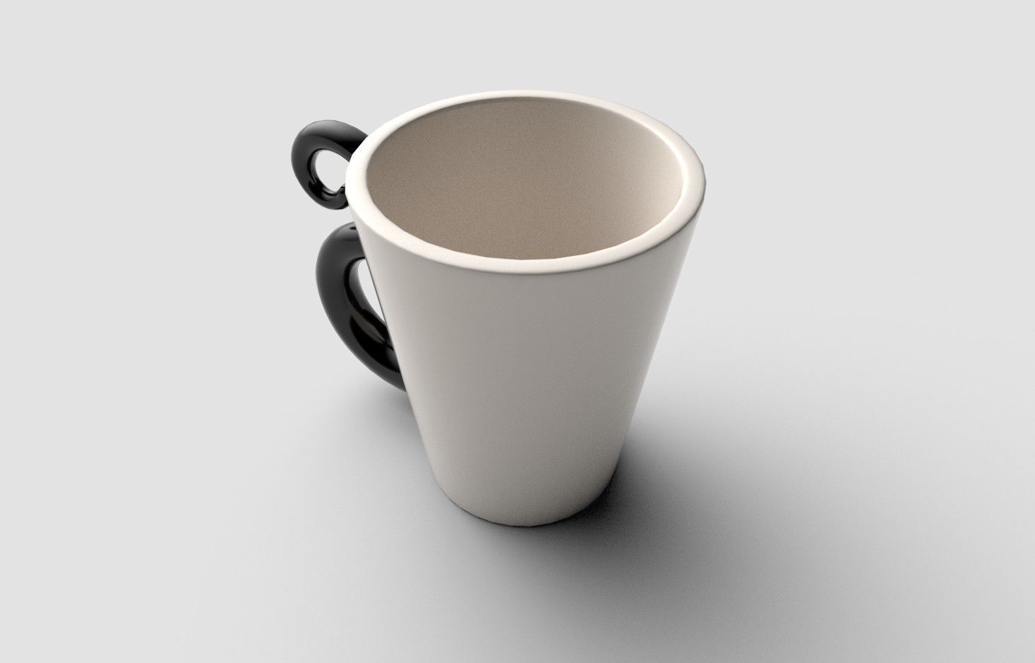 Cup M03 Low-poly 3D model_4