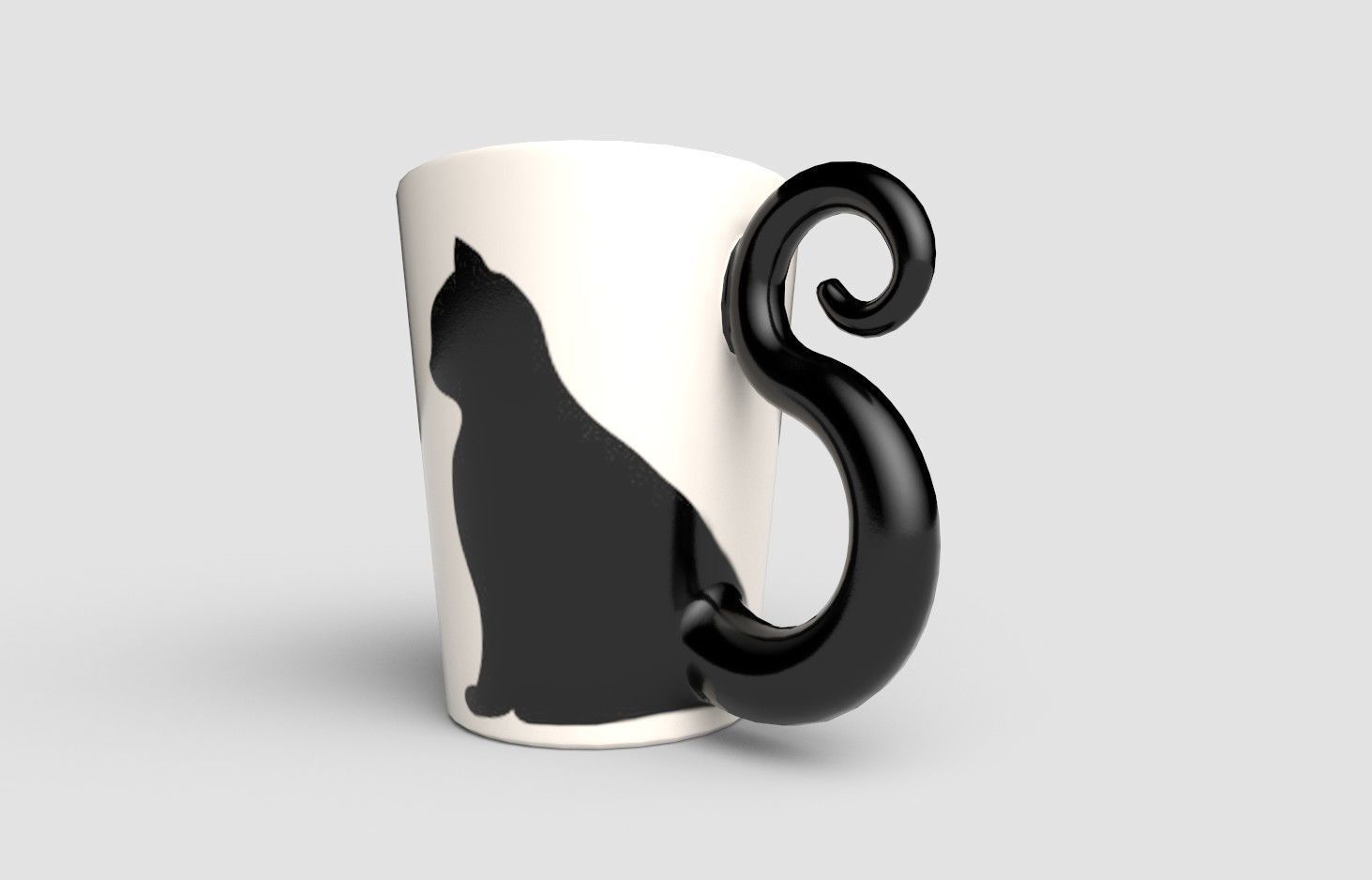 Cup M03 Low-poly 3D model_3