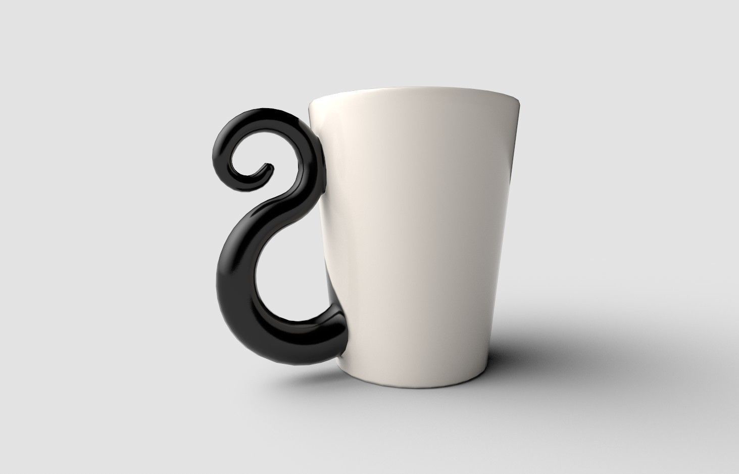 Cup M03 Low-poly 3D model_2