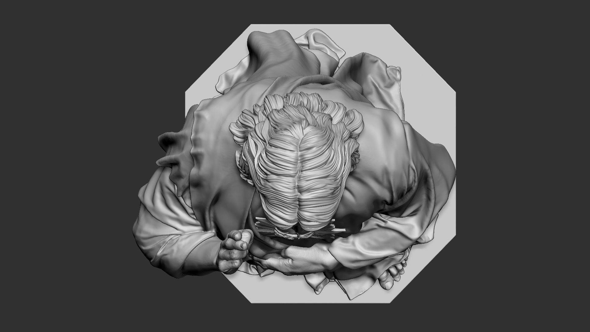 Jesus Sculpture 01 3D print model_24