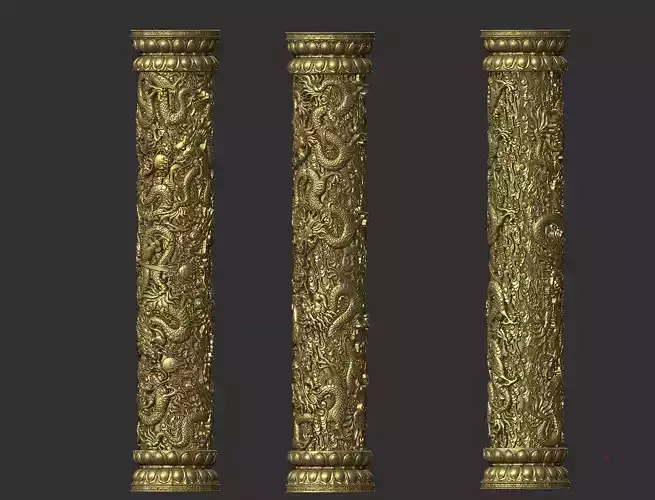 Dragon pillar