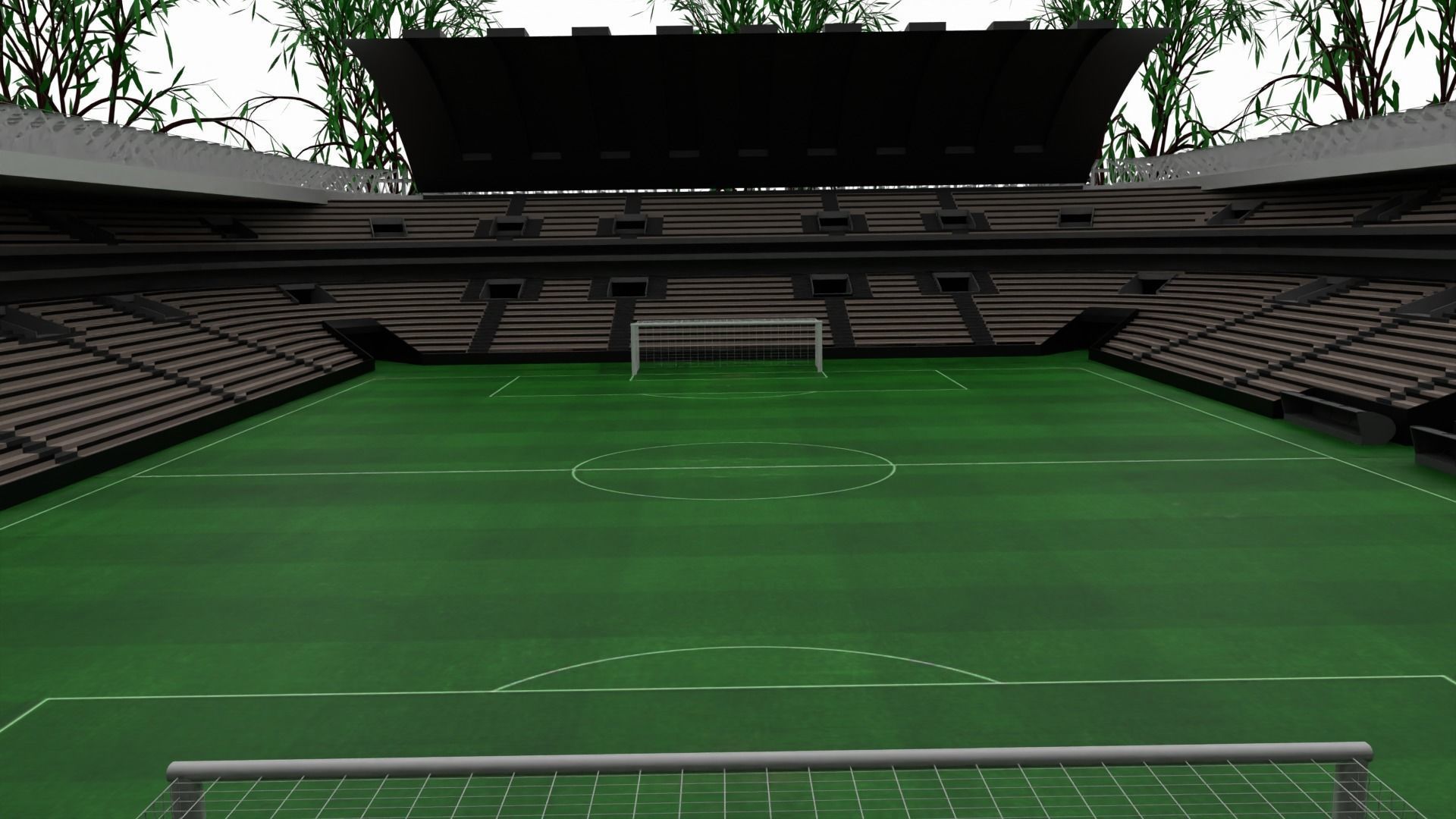Soccer Stadium 3D model_6