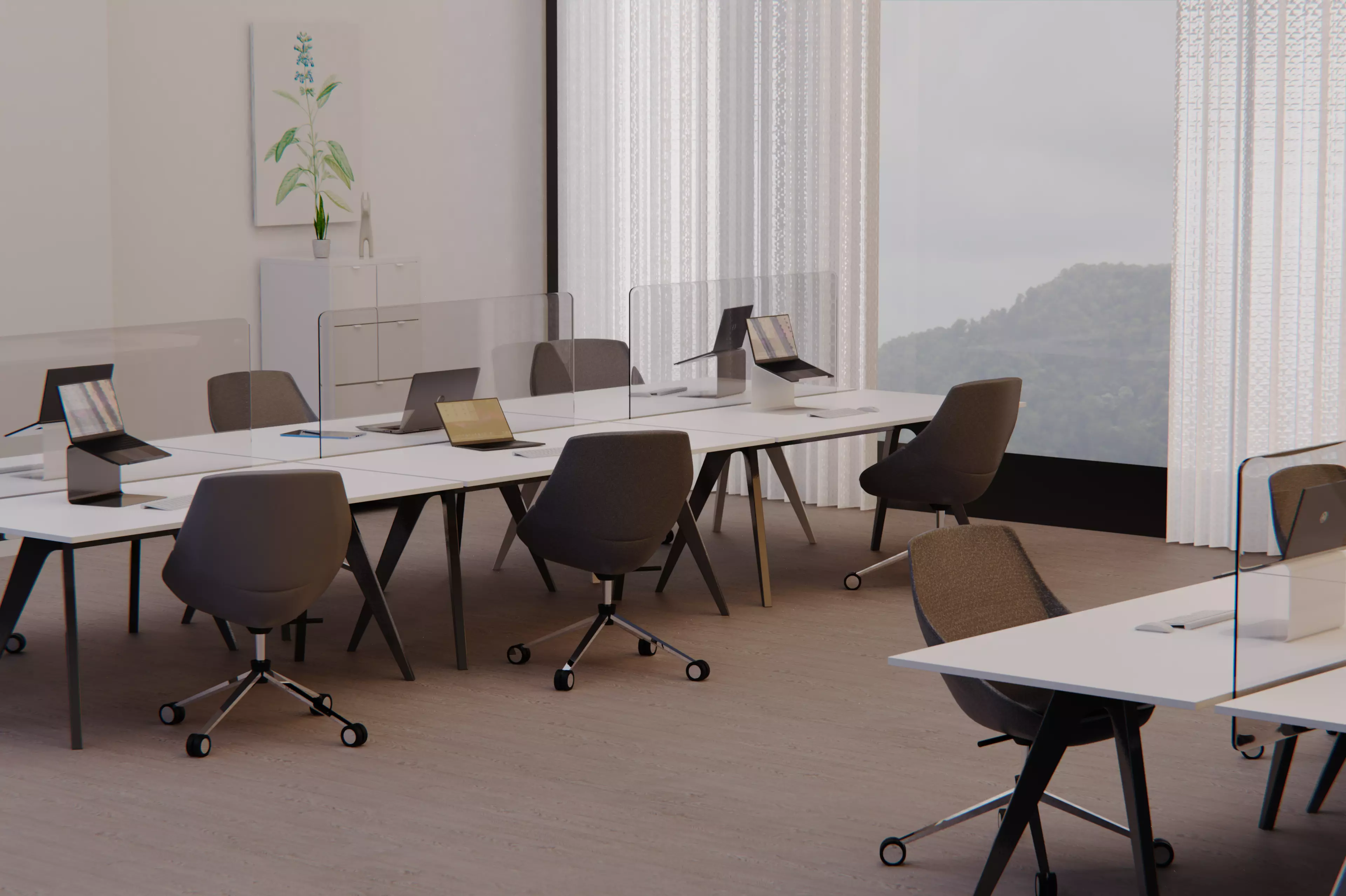 OFFICE SCENE 3D model_0