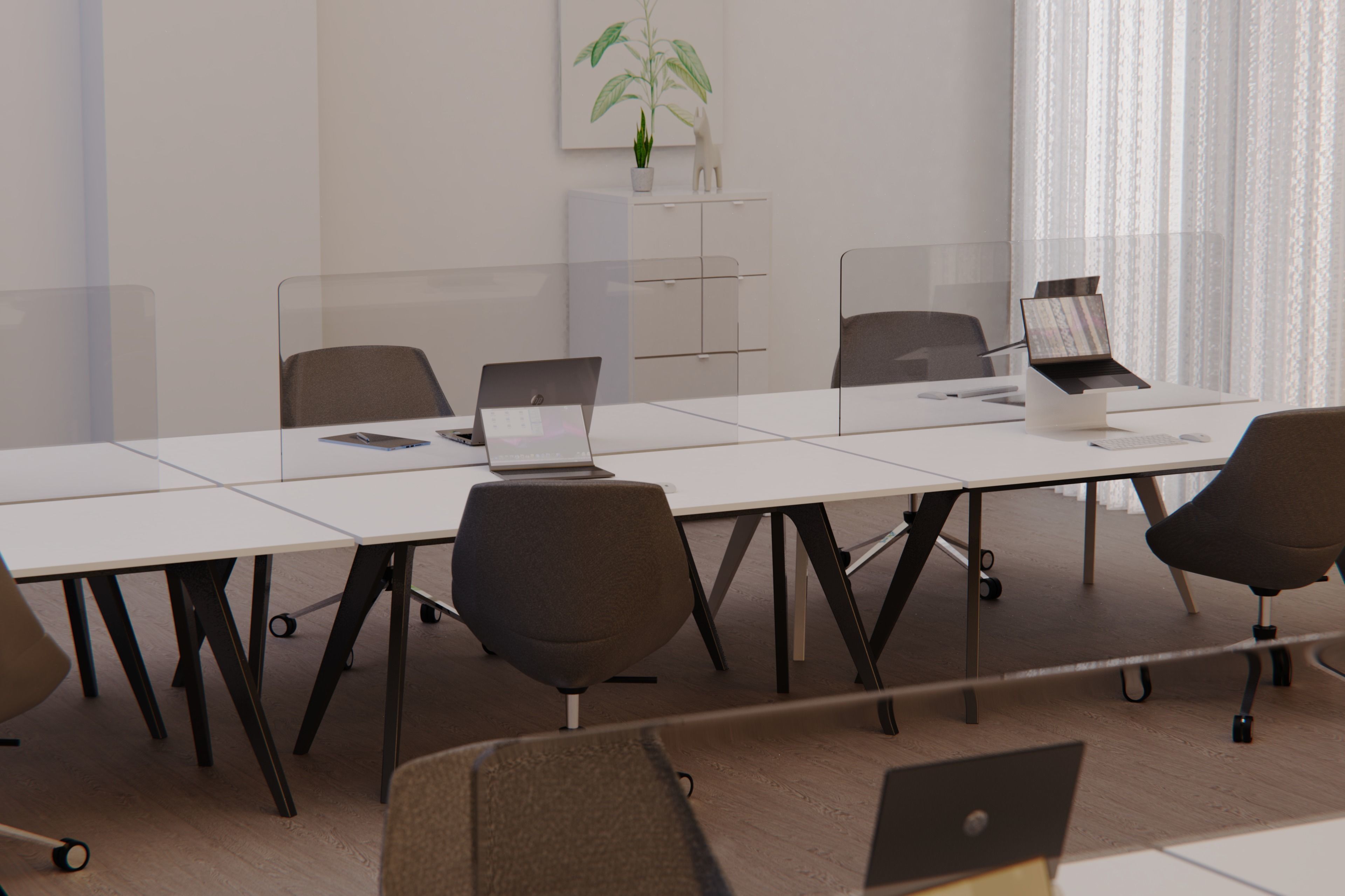 OFFICE SCENE 3D model_2