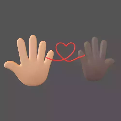 Hand with Red Line Icon v1 021