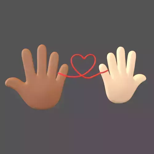 Hand with Red Line Icon v1 024