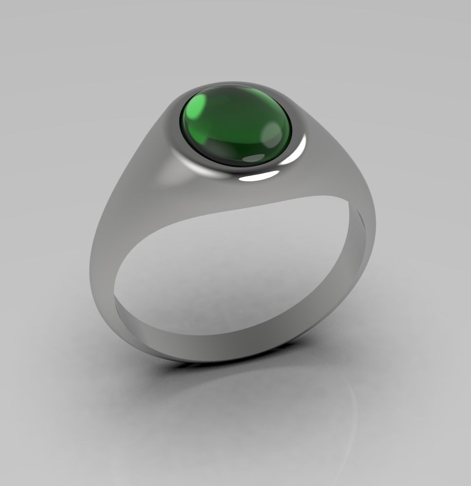 Ring 009 3D print model_11