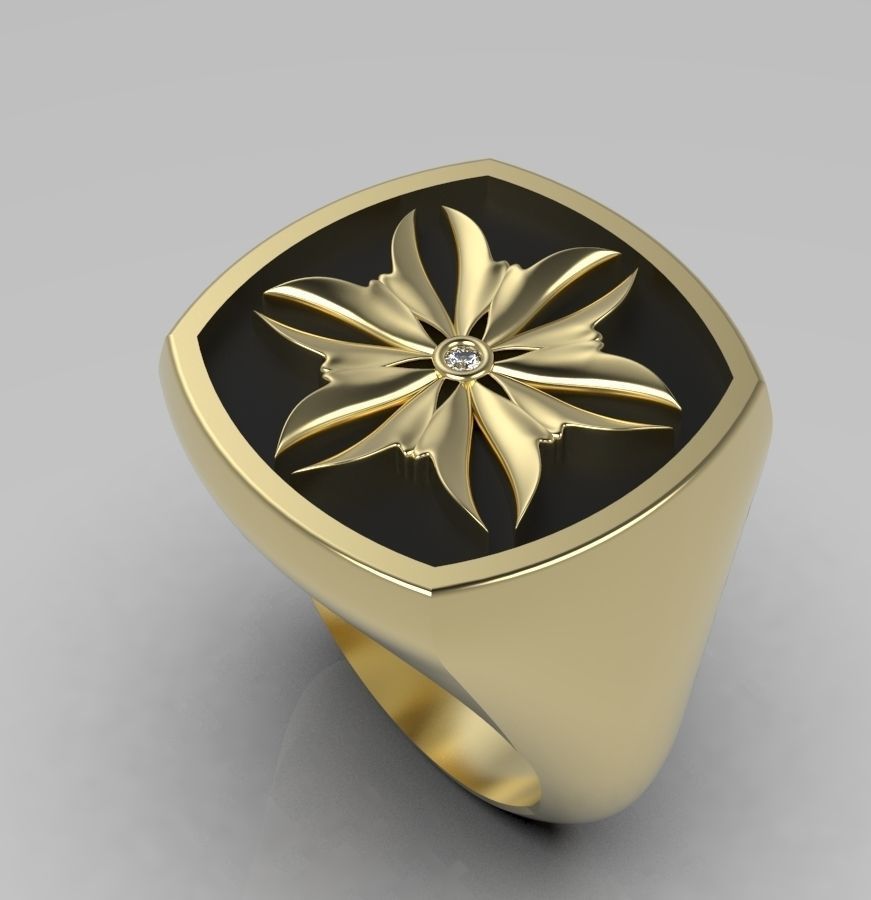 Ring 007 3D print model_1