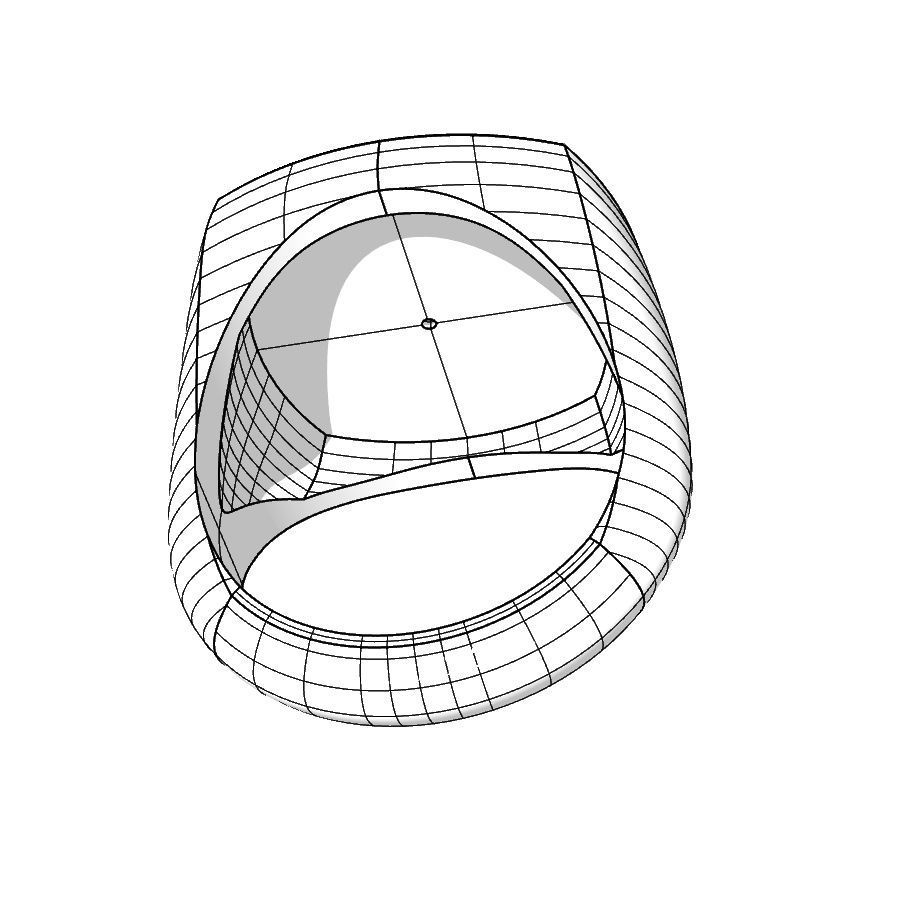 Ring 007 3D print model_29