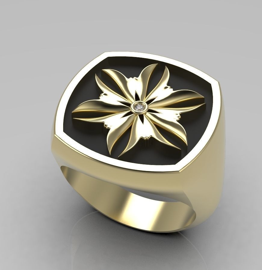 Ring 007 3D print model_5
