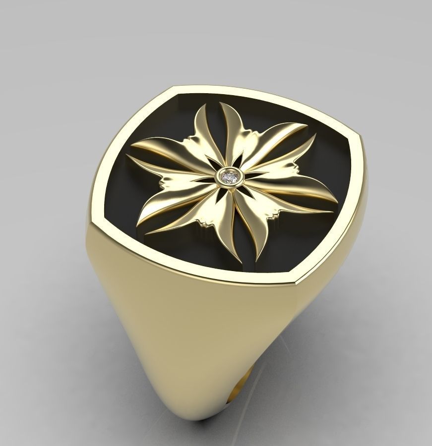 Ring 007 3D print model_8