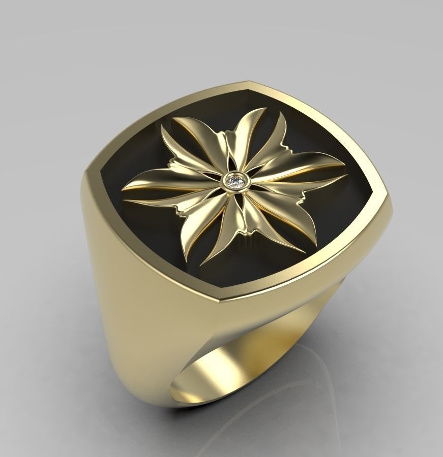 Ring 007 3D print model_9