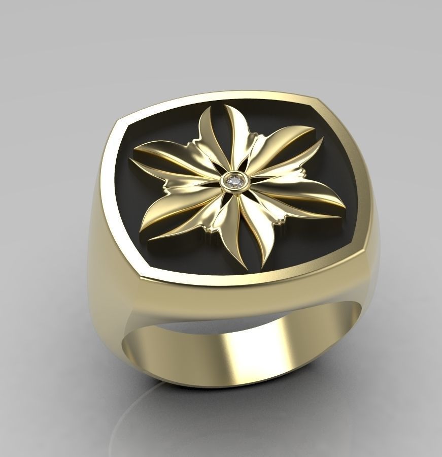 Ring 007 3D print model_4