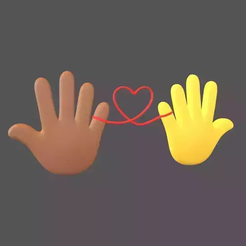 Hand with Red Line Icon v1 027