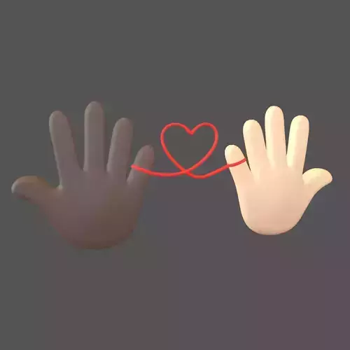 Hand with Red Line Icon v1 029