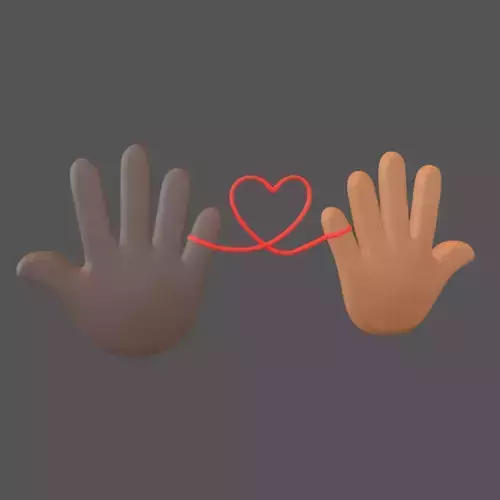 Hand with Red Line Icon v1 031