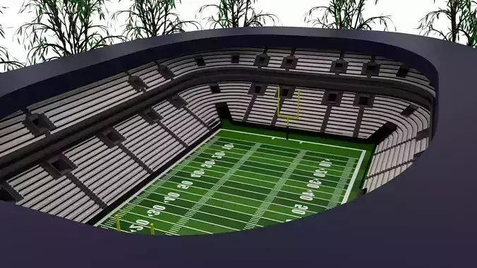 American football stadium