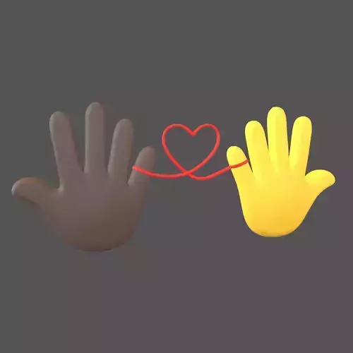 Hand with Red Line Icon v1 033