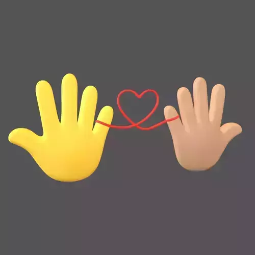 Hand with Red Line Icon v1 035