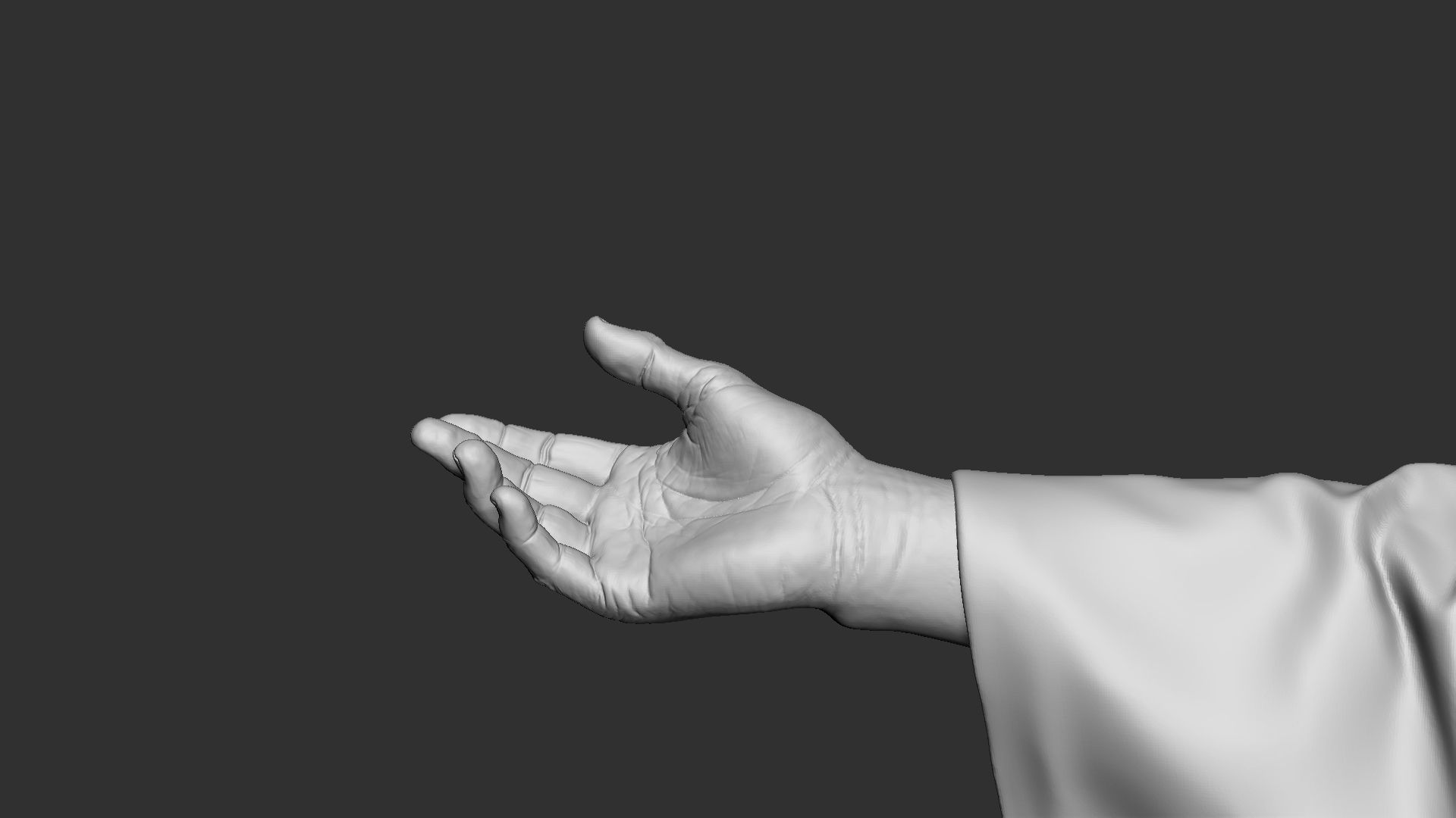 Jesus Sculpture 02 3D print model_19