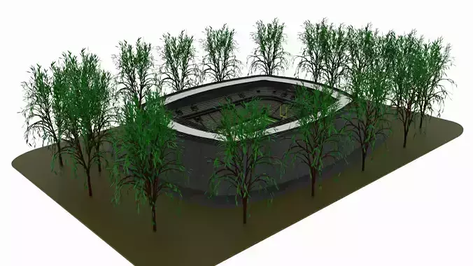 American football stadium