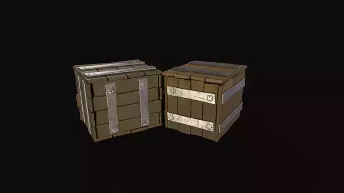 Stylized box