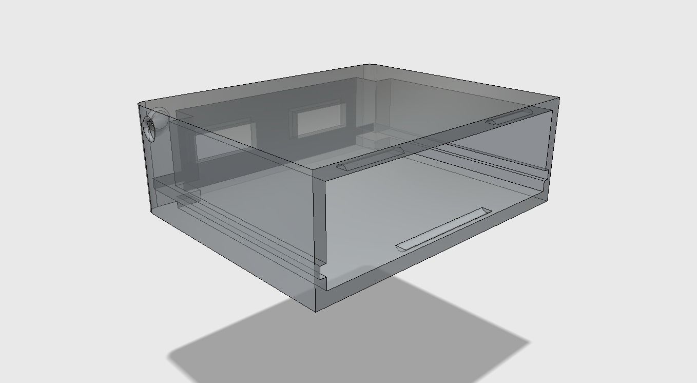 Case for DC-DC fast charger board AJ-27-2-L 3D print model_2