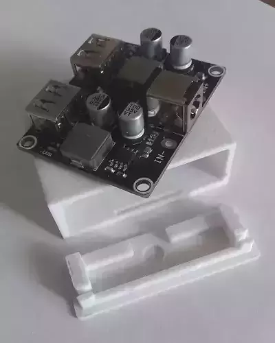 Case for DC-DC fast charger board AJ-27-2-L 3D print model