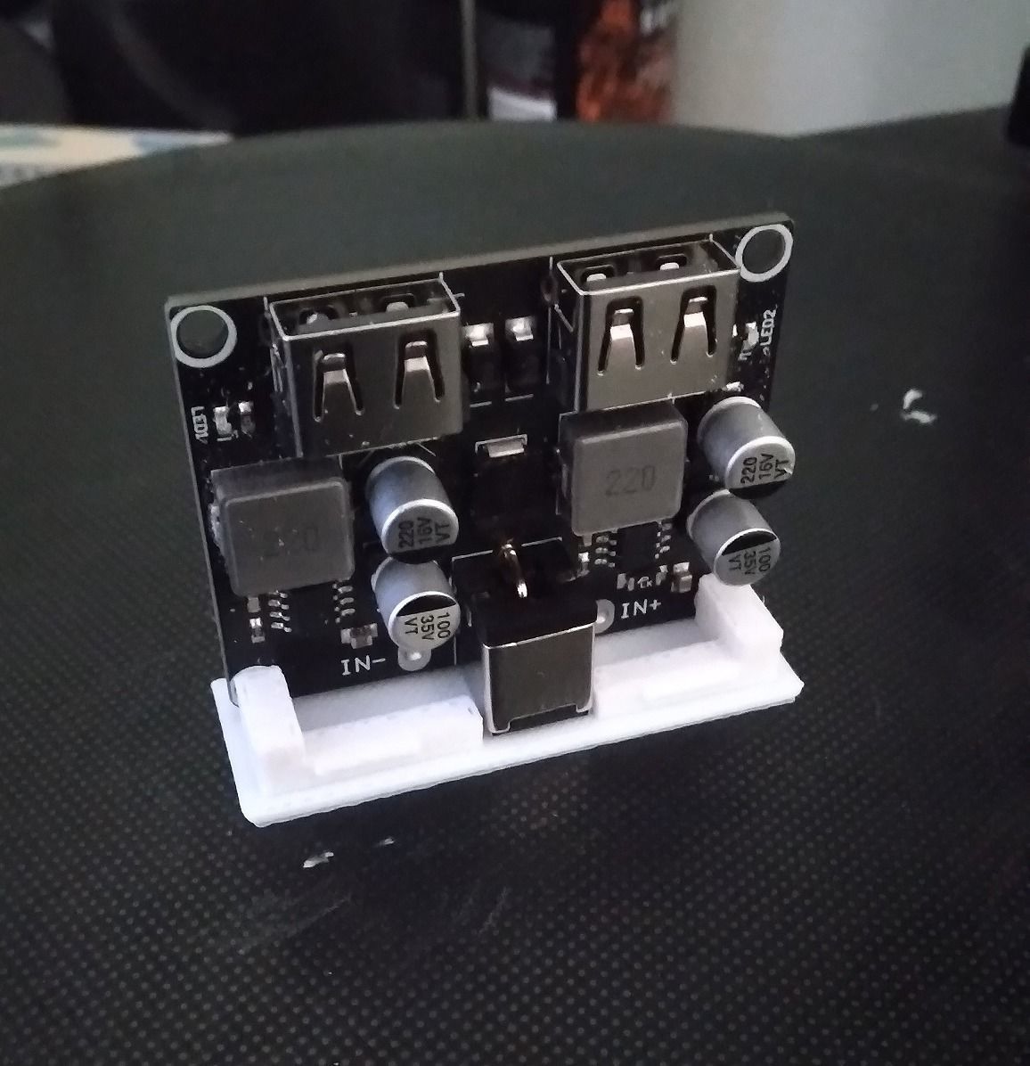 Case for DC-DC fast charger board AJ-27-2-L 3D print model_5