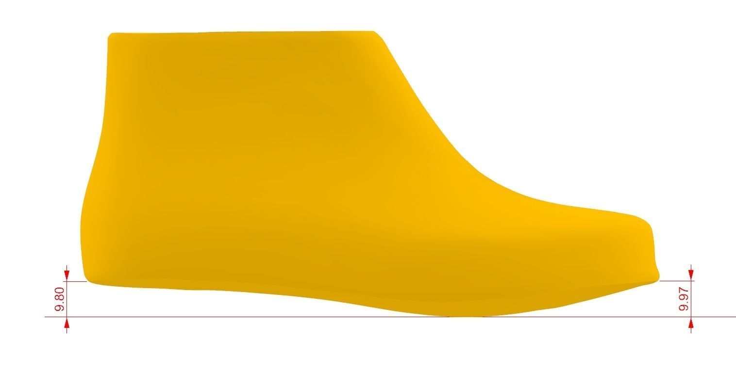 Children Shoe Last 3D print model_7