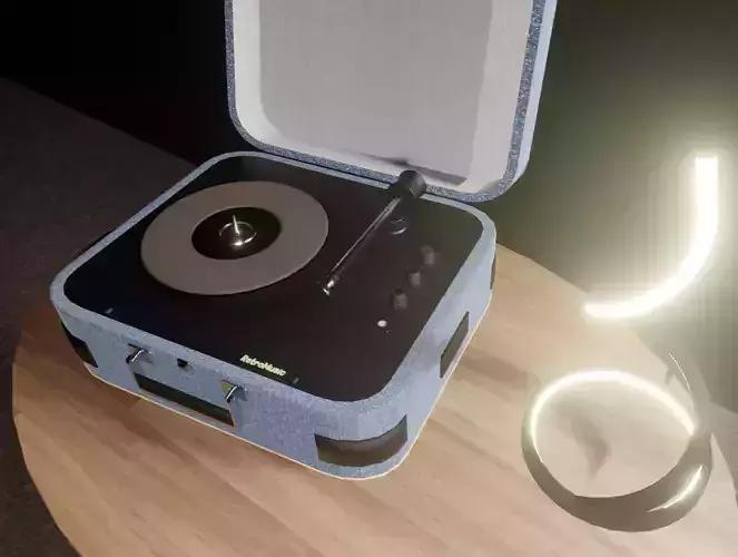 Platine vinyle design