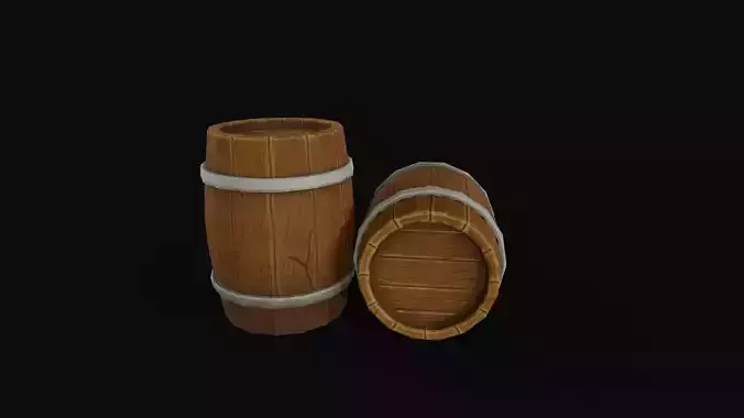 Stylized barrel