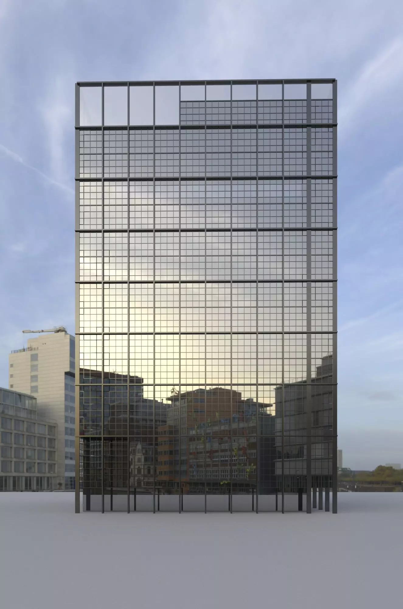 Office Building 3D model_0