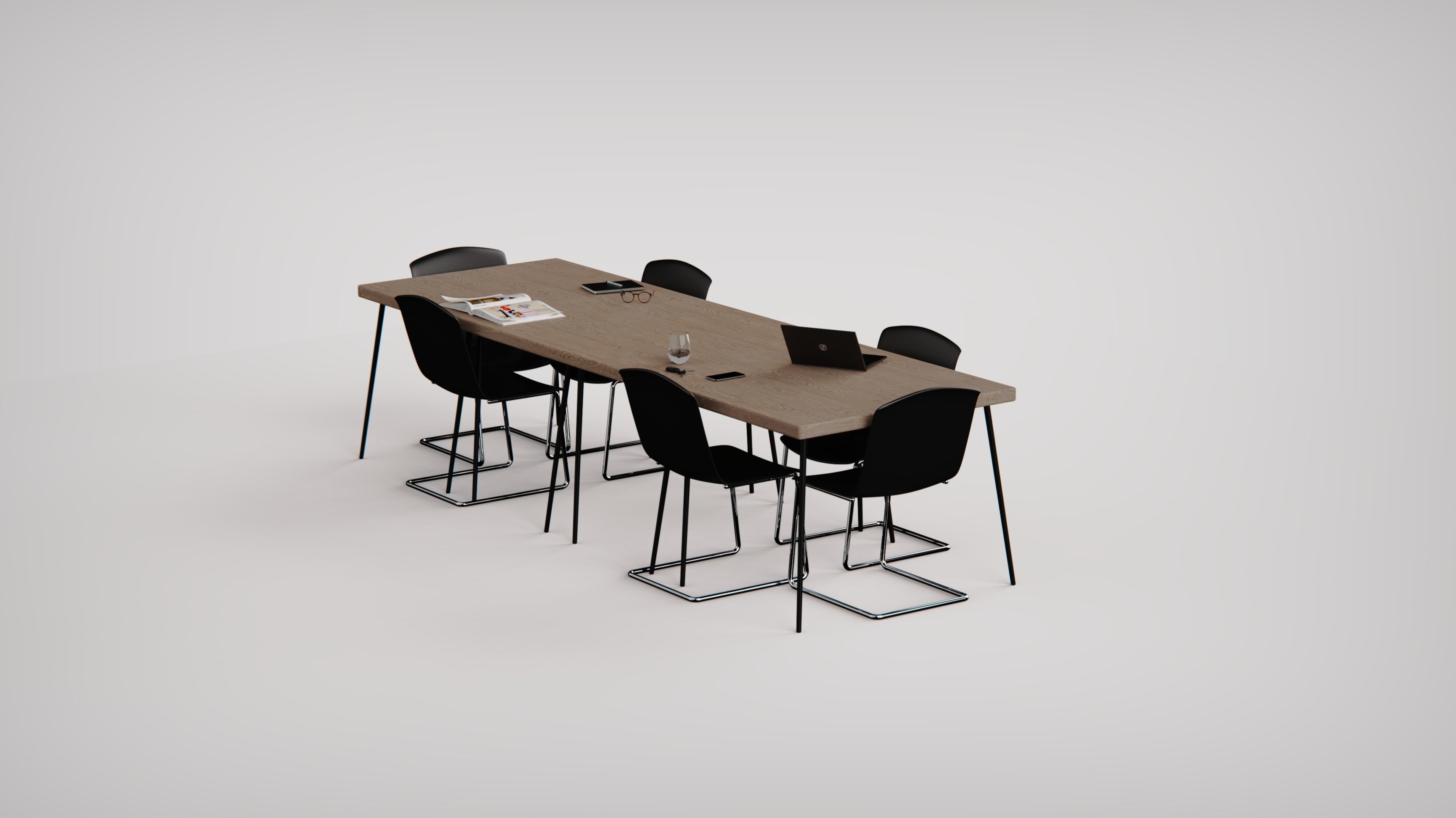 CONFERENCE TABLE 3D model_2