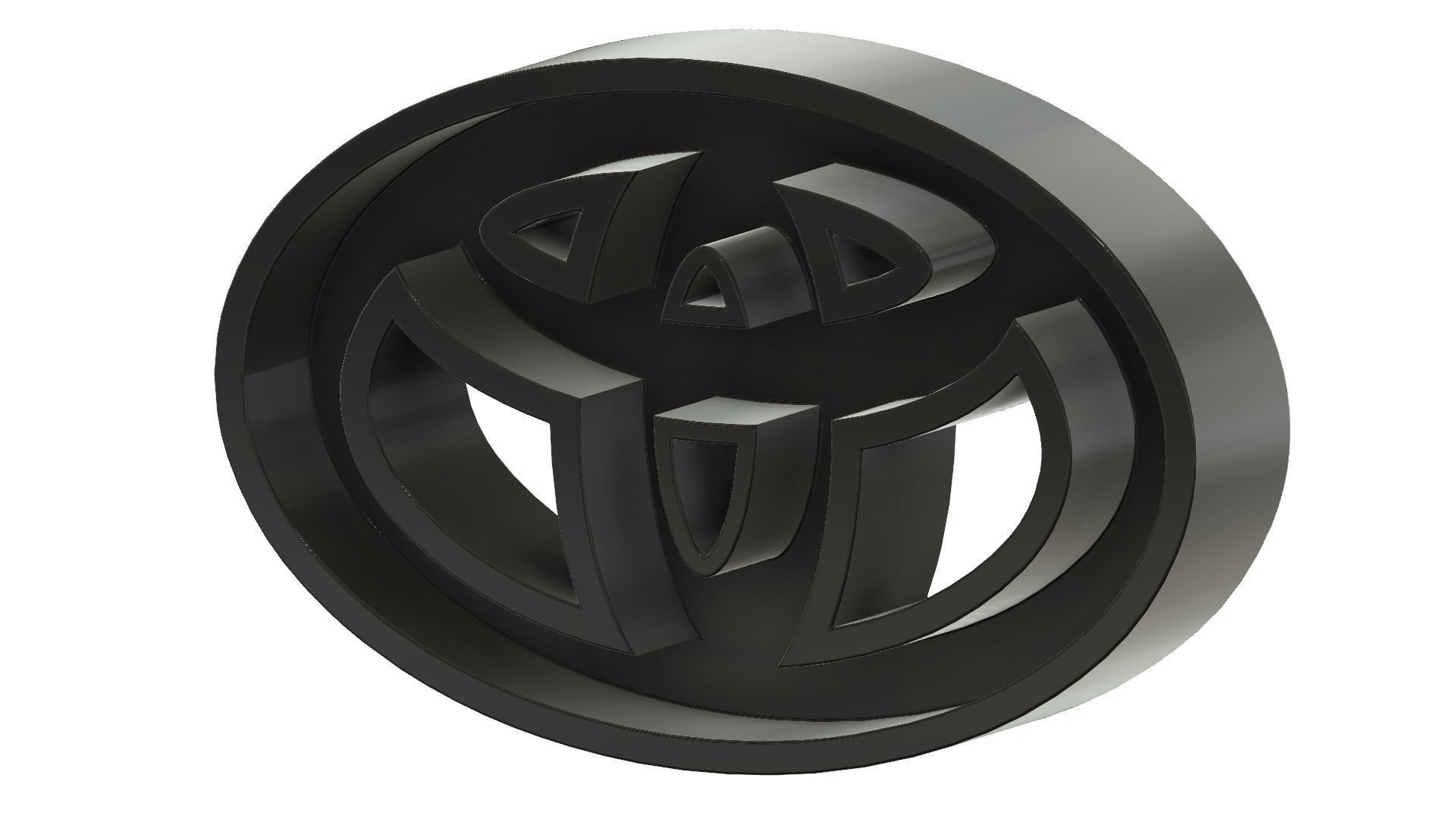 Toyota Stand Logo 3D print model_4