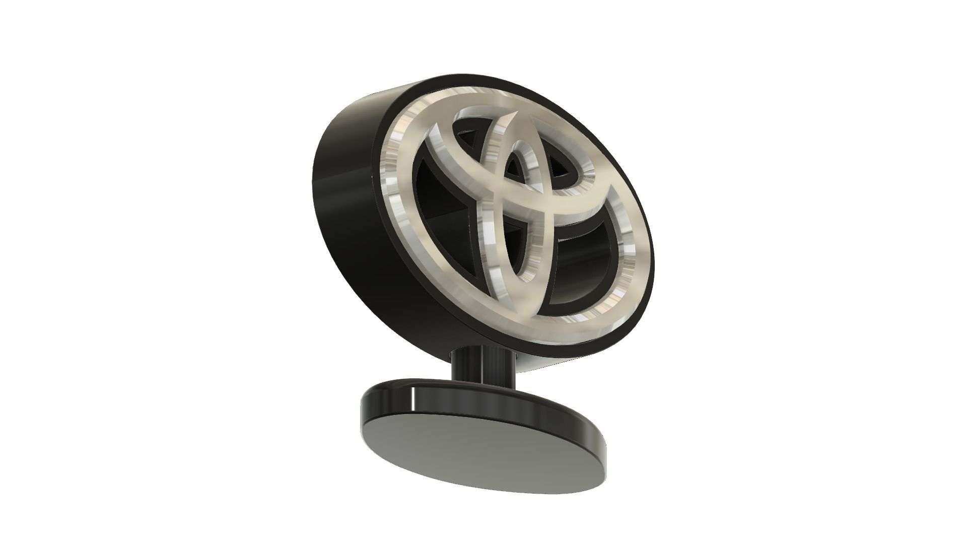 Toyota Stand Logo 3D print model_5
