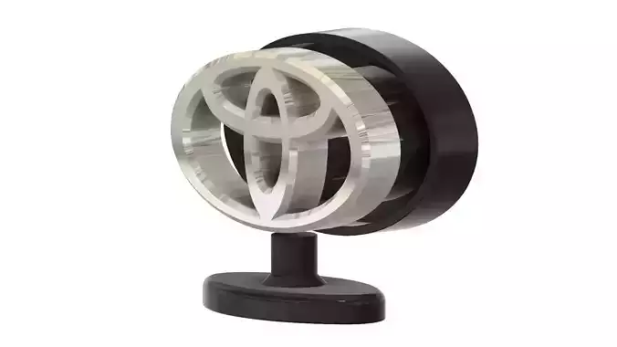 Toyota Stand Logo 3D print model