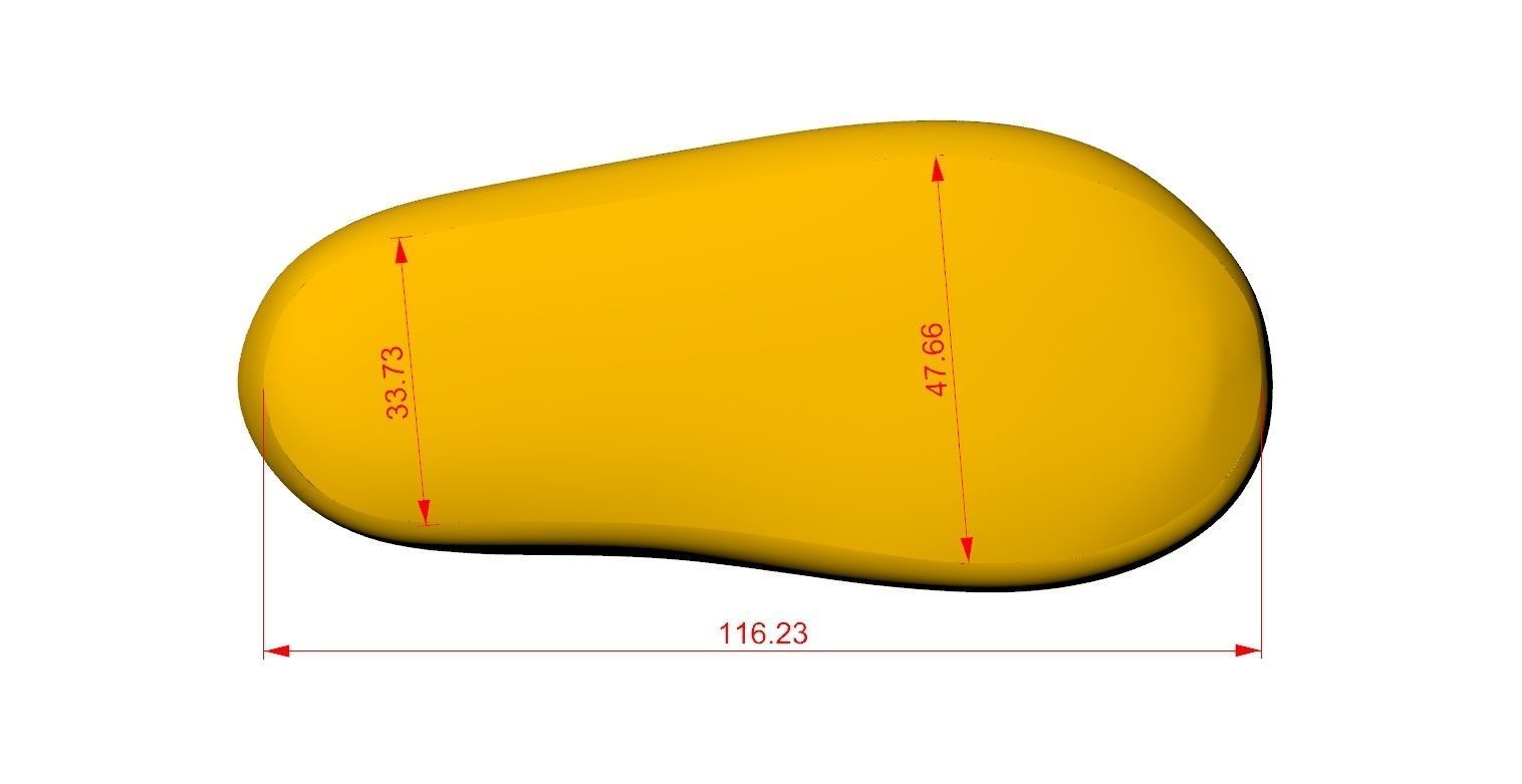 Baby Shoe Last 3D print model_7